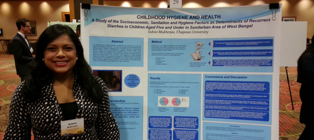 Senior Psychology Student Sohini Mukherjee Presents Her Research