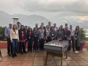 Dr. Moors pictured with other participants of the Tech and Relationship conference