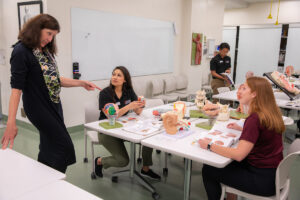 DPT Students Professor