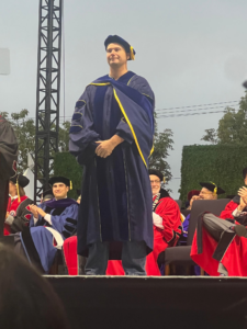Prof. Fredricks AcceptingAward
