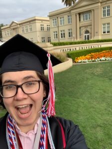 close up CJ Grad Hat