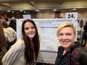 Danielle with Dr. Sehyr