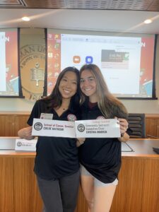 cristina as a crean college senator