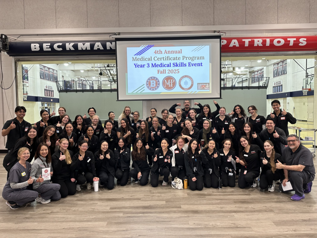 Group Photo at Beckman High