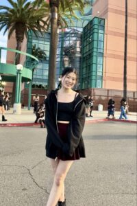 Emi at the Honda Center