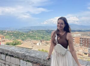 Abby in Italy
