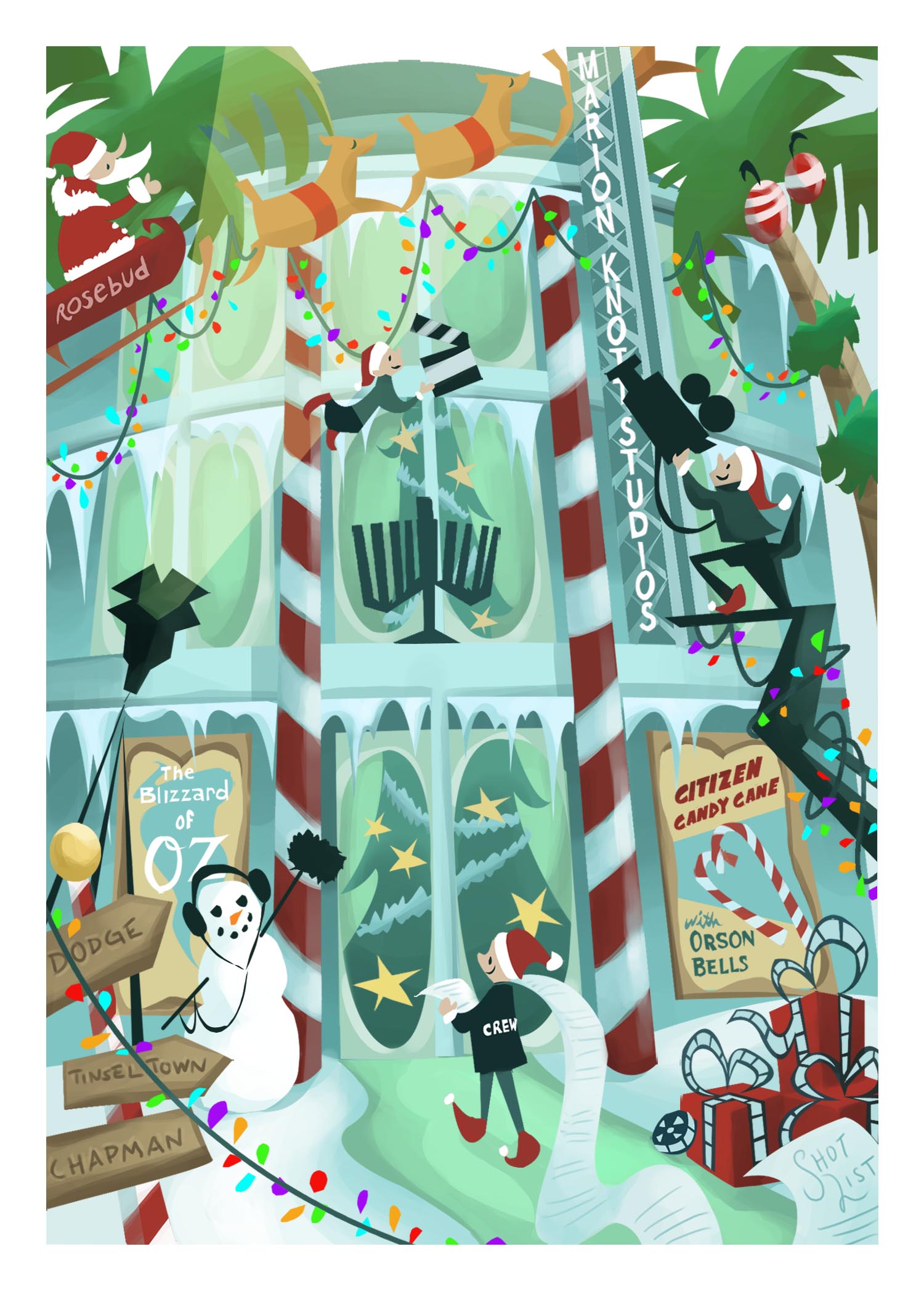 Holiday Card Contest Winner Dodge College holiday card design contest winner