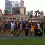 Dodge College students visit Singapore