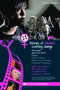 Project W Stories of Women Creating Change - Poster Project W Stories of Women Creating Change Poster