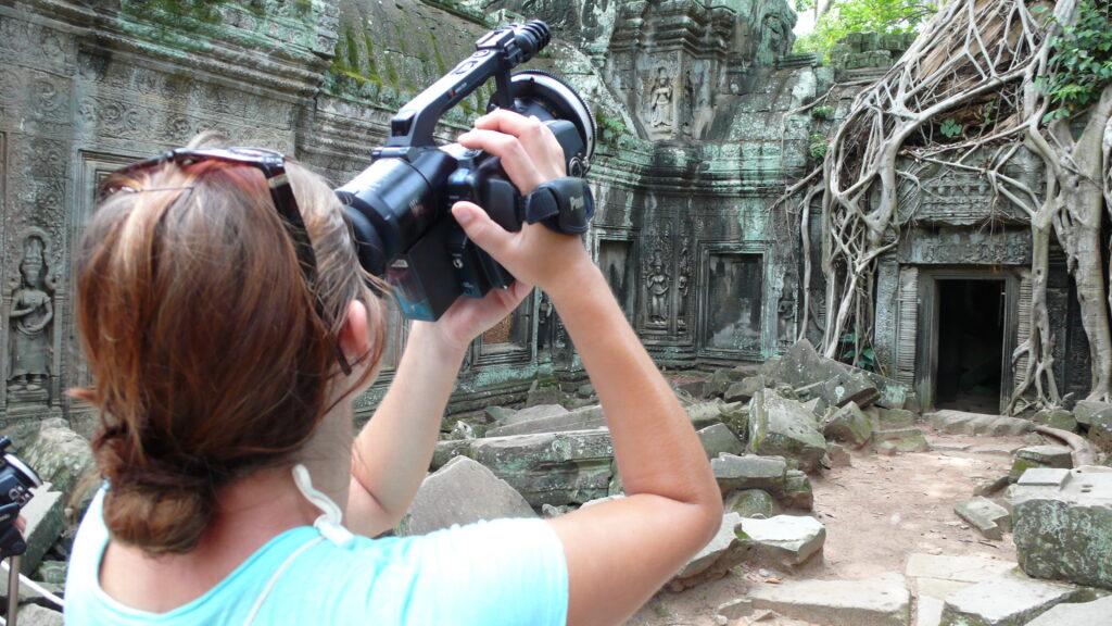 Chapman student in Cambodia