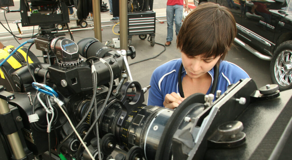 Assistant Director with Camera