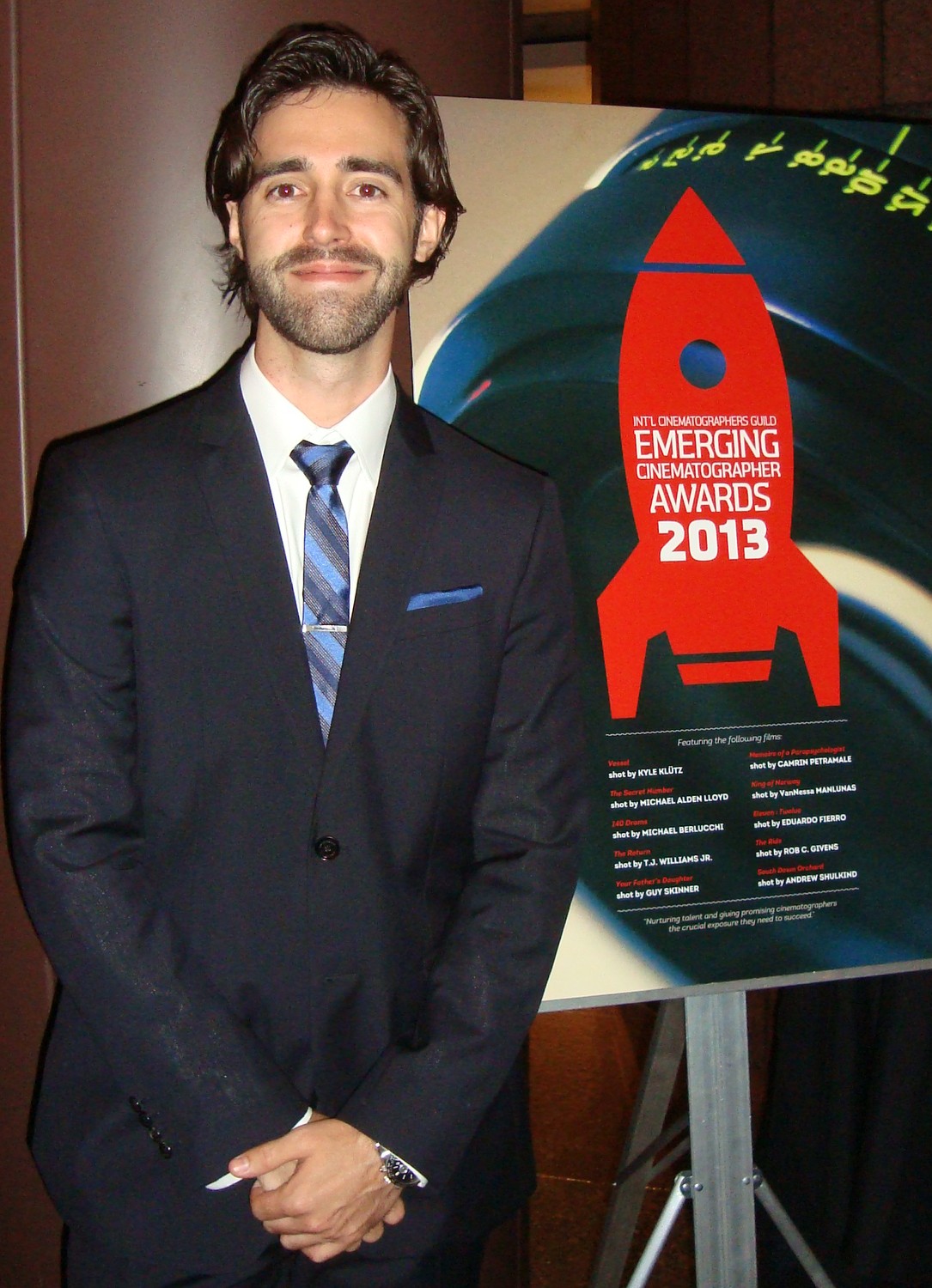 Alum Kyle Klutz wins ICG Award