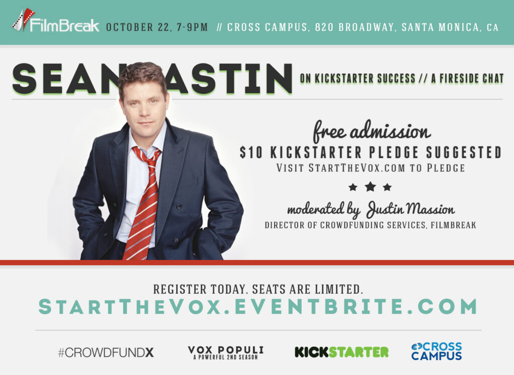 Sean Astin Crowdfunding