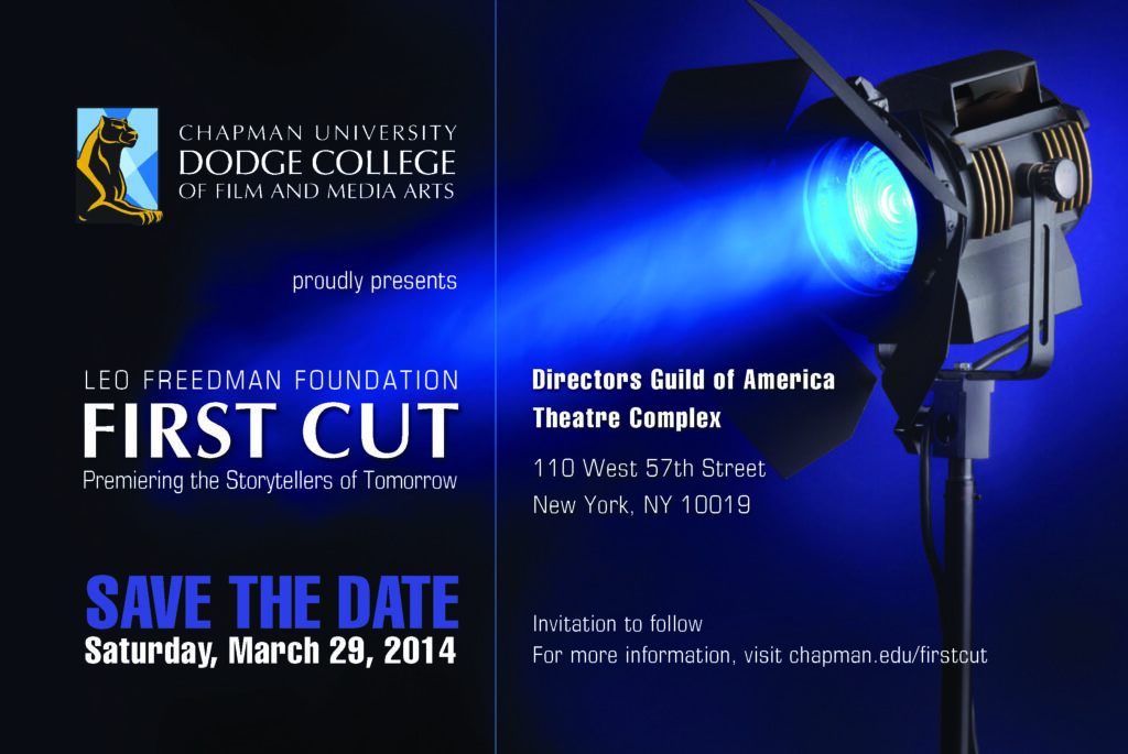 Leo Freedman Foundation First Cut 2014