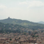 The hillside from Bologna, Italy