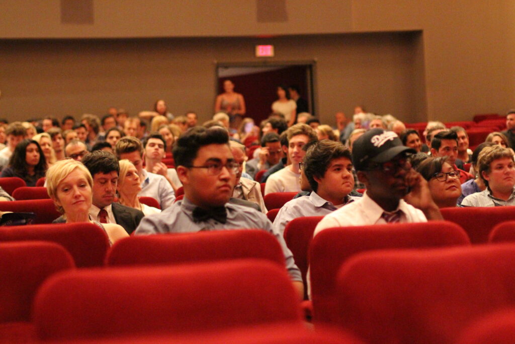 Inside the DGA Theater in Los Angeles at the Leo Freedman First Cut Showcase, 2014