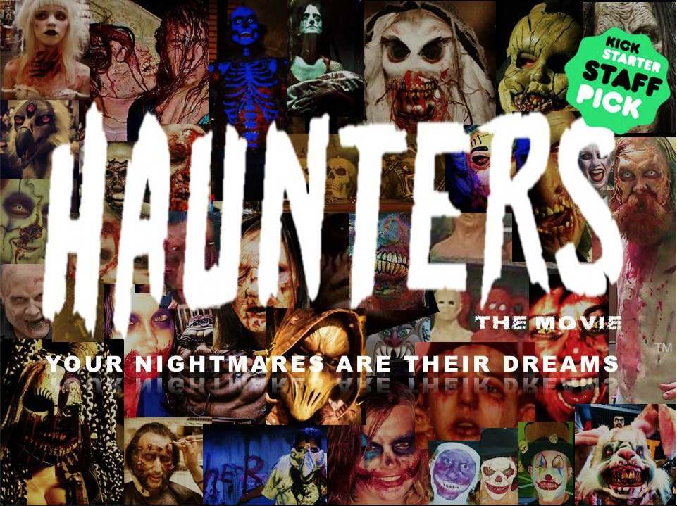 Image of HUNTERS a documentary that explores the world of haunted attractions
