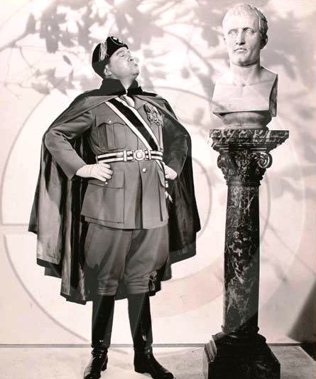 image of Jack Oakie in the film THE GREAT DICTATOR