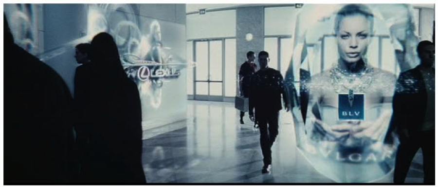 Image from the film MINORITY REPORT