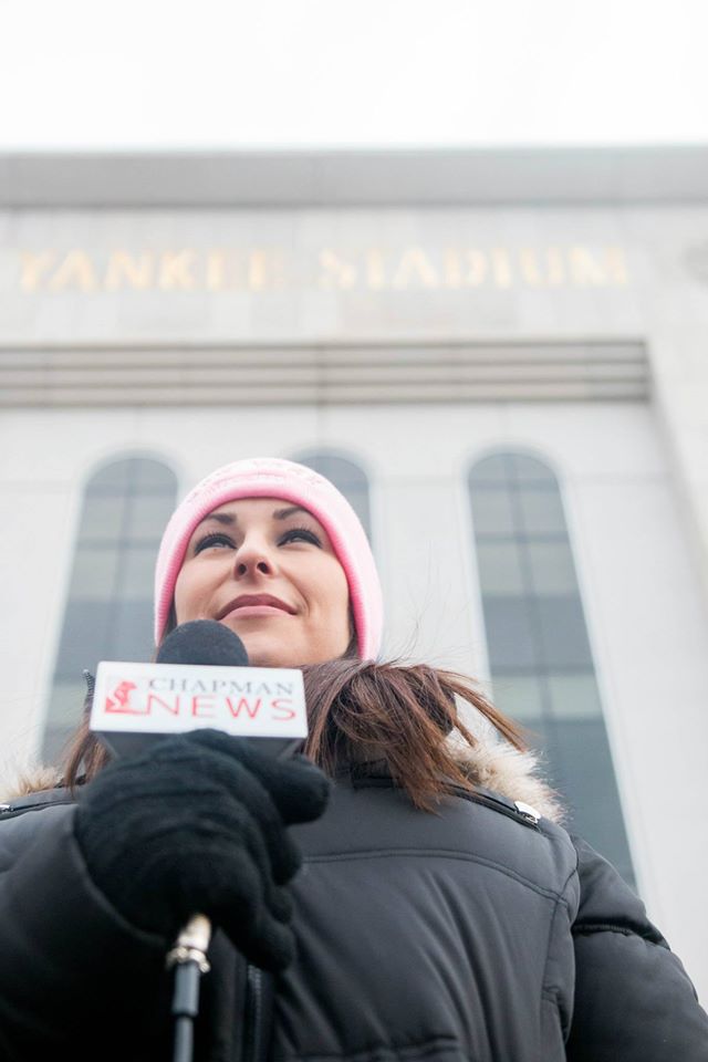 Chapman News reports live from Yankee Stadium.