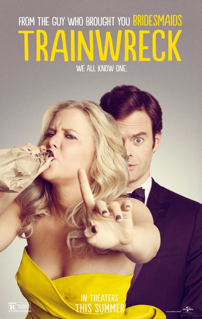 trainwreck movie poster