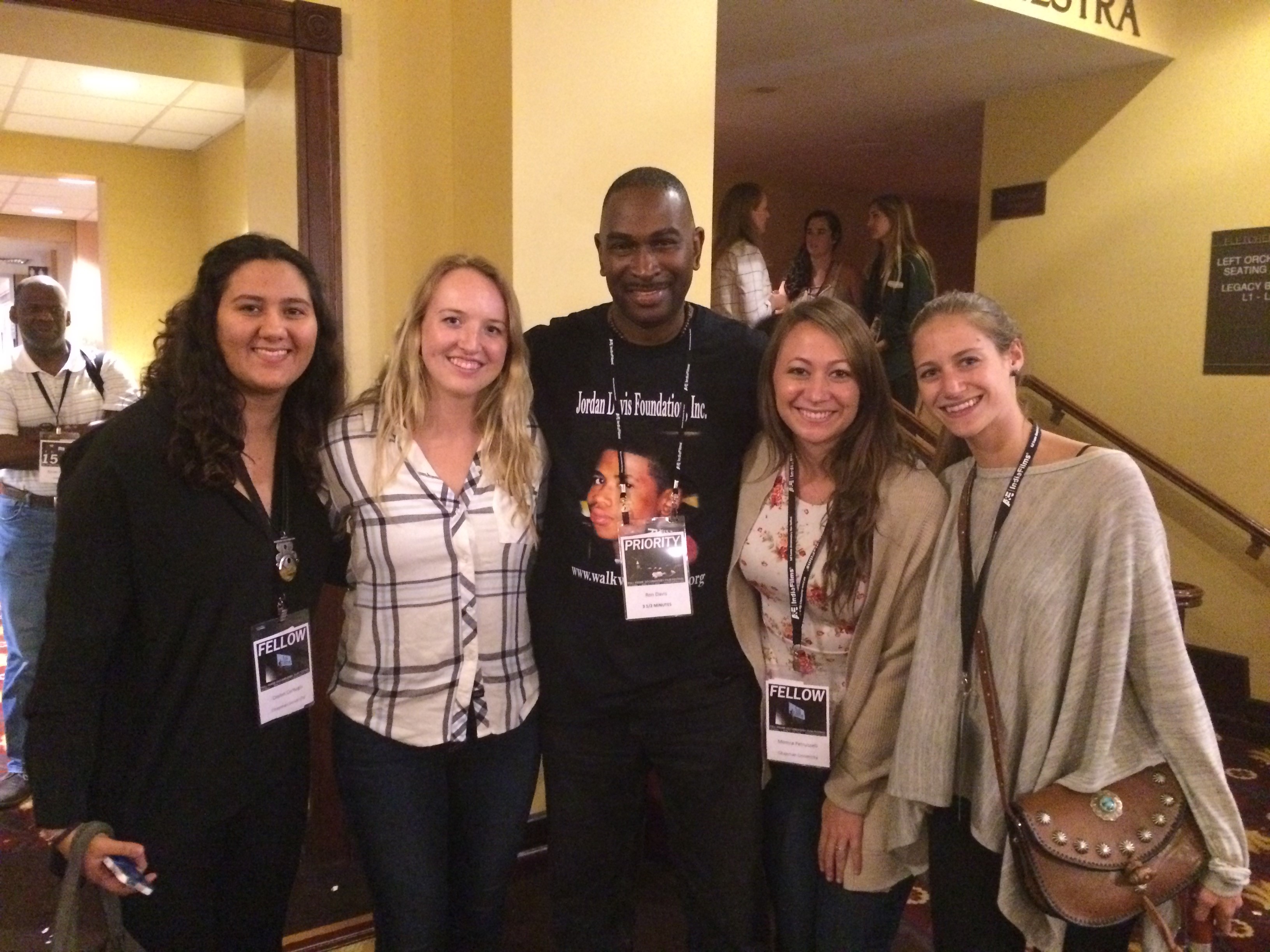 students at full frame film festival