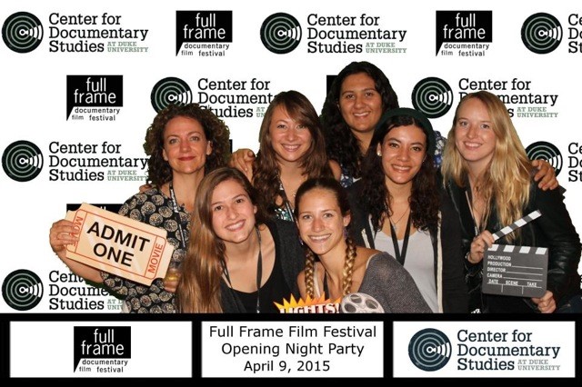 students at full frame film festival