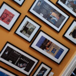 Book covers at barker's house