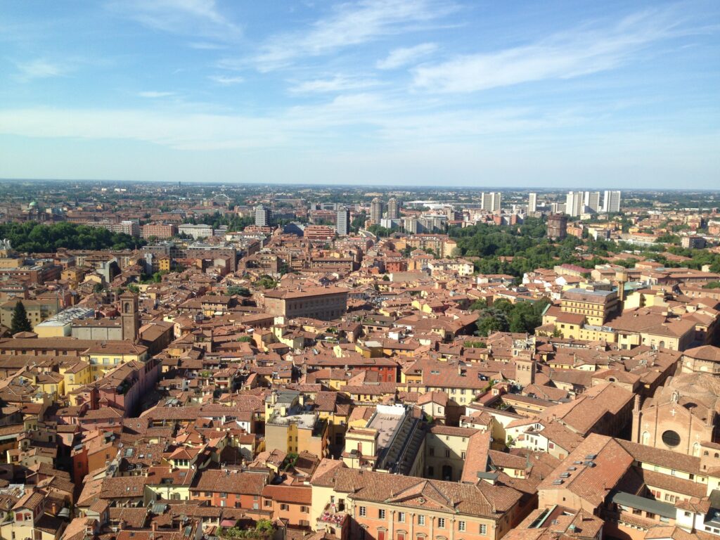 bologna city scape