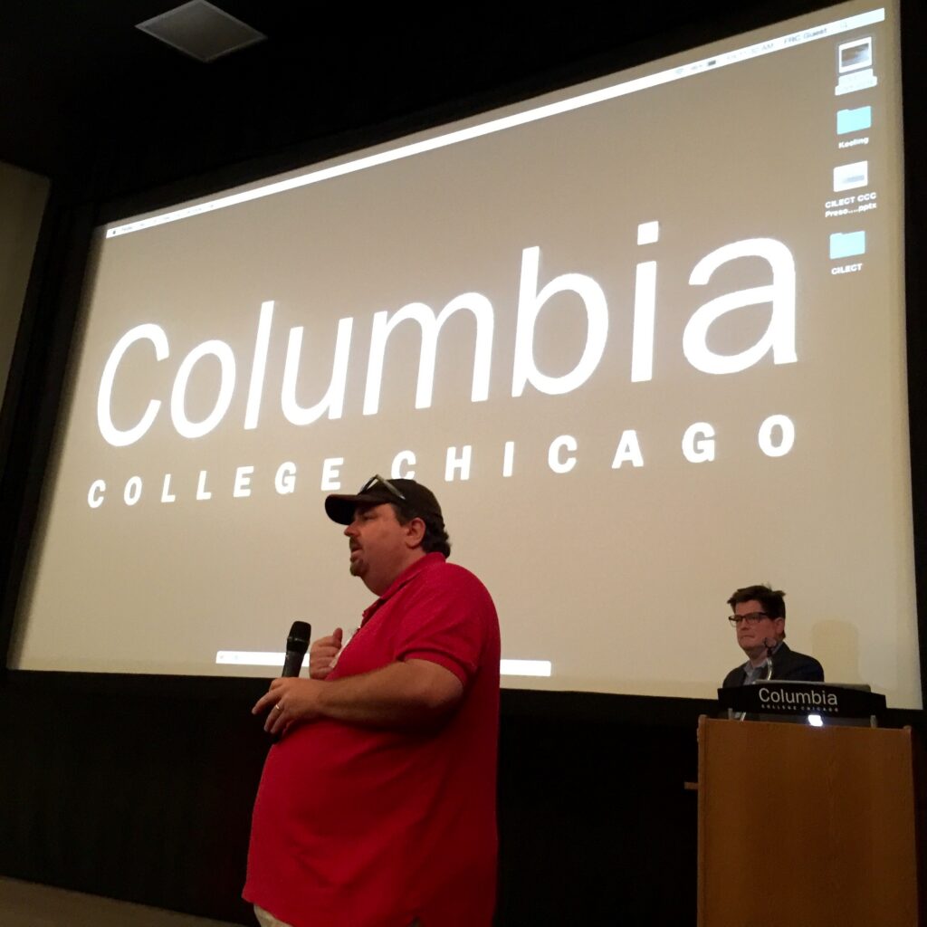 dan leonard presenting at cilect