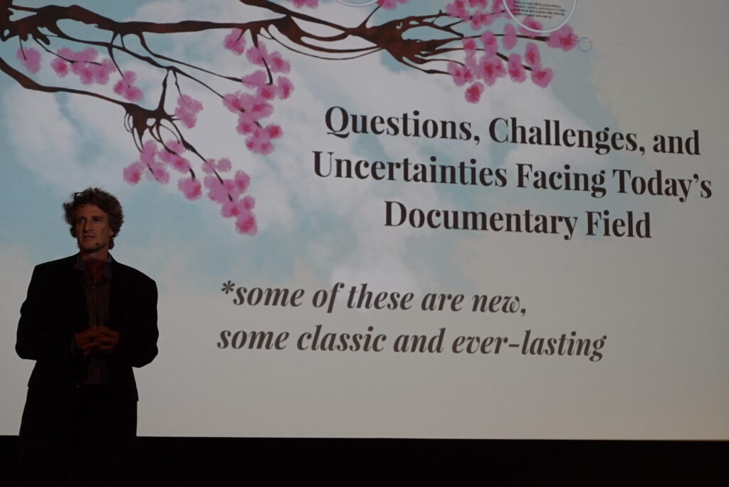 jeff schwimmer doing lecture
