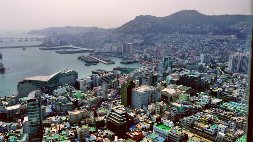 cityscape of busan