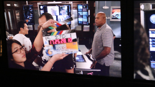 on set of hawaii five o