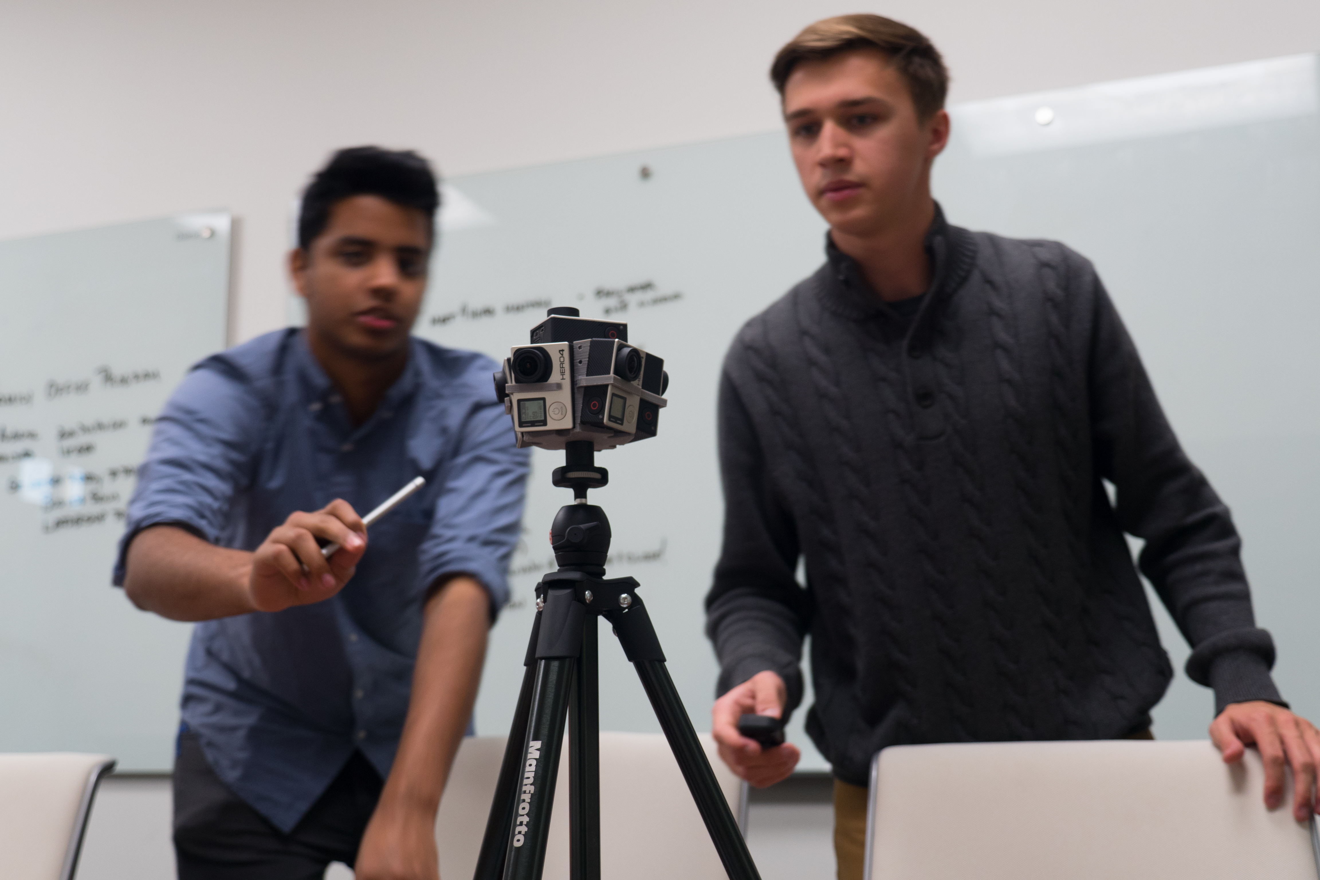 setting up a 360 shot