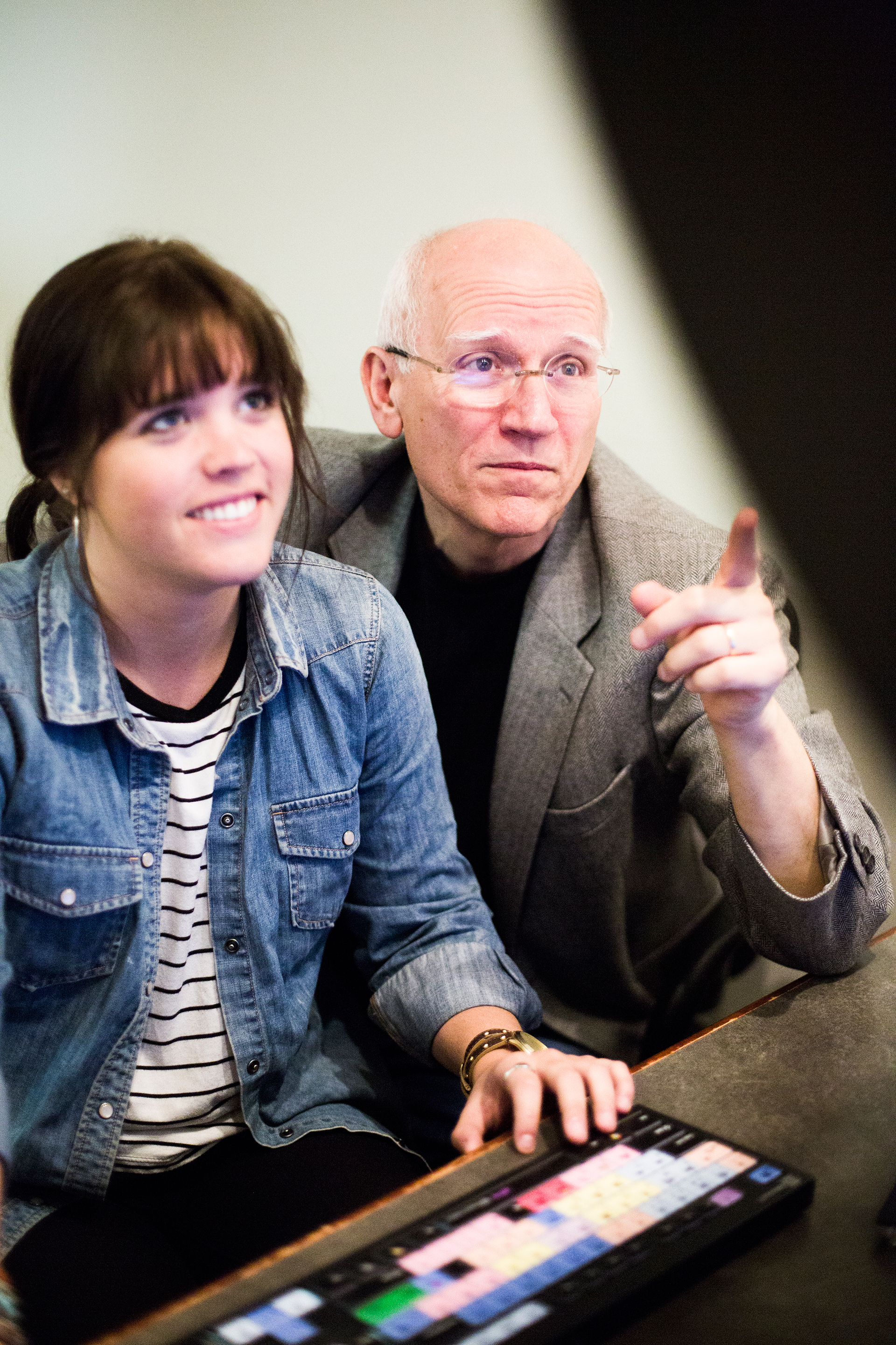 paul seydor and student