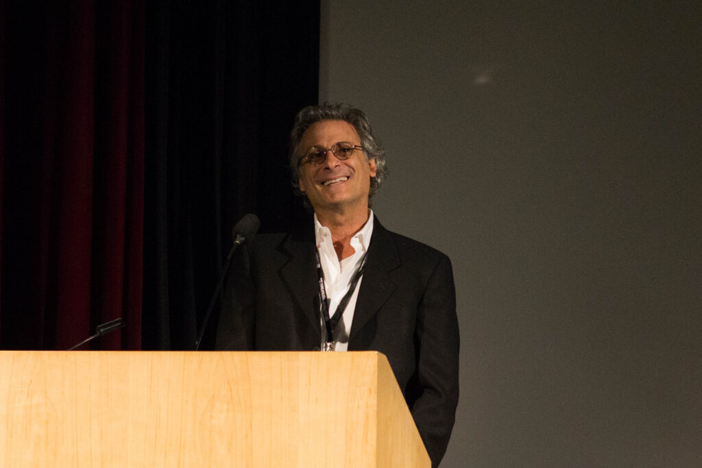 Oscar winner Mark Mangini presenting at CNA sound and storytelling conference