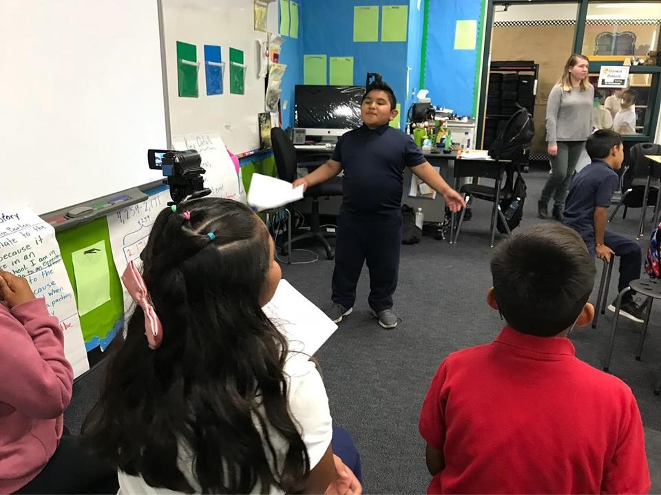 Kids in classroom