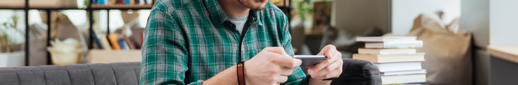 man on phone