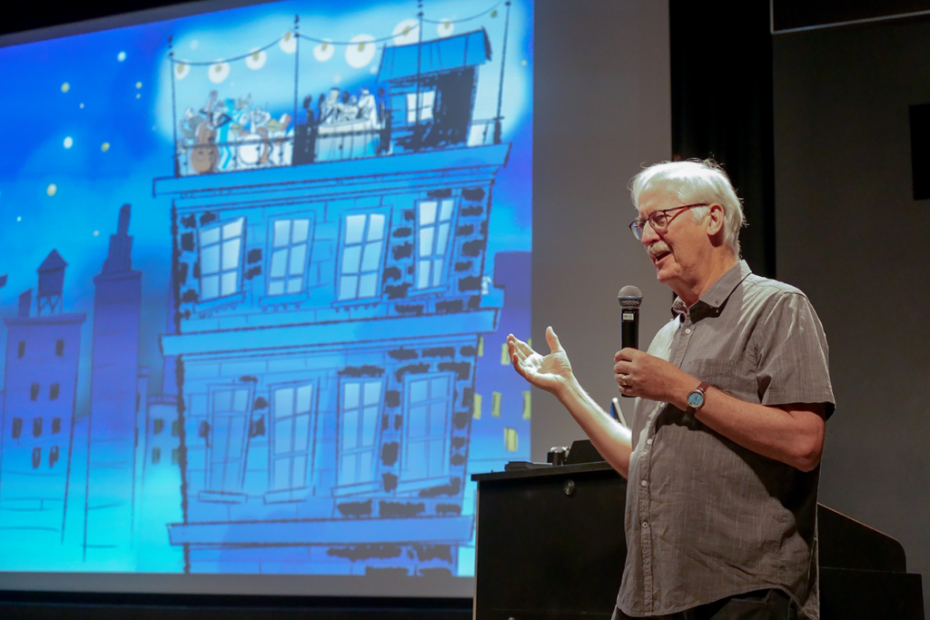 Veteran Disney animator presents his latest short film