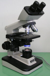 Optical microscope.
