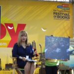 Author, Cecilla Velastegui, at the 2014 LA Times Festival of Books