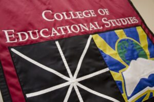 College of Educational Studies flag.
