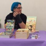 Tommy Kovac, writer and illustrator, joined the discussion
