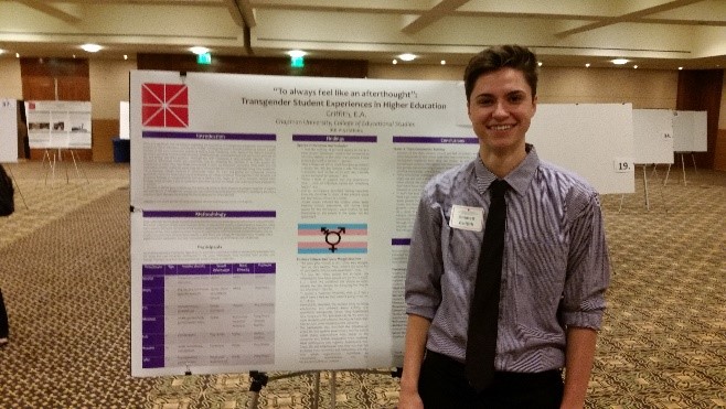 Poster presentation by junior researchers presented at Student Research Day (Spring)