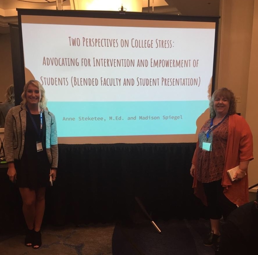 Students presenting