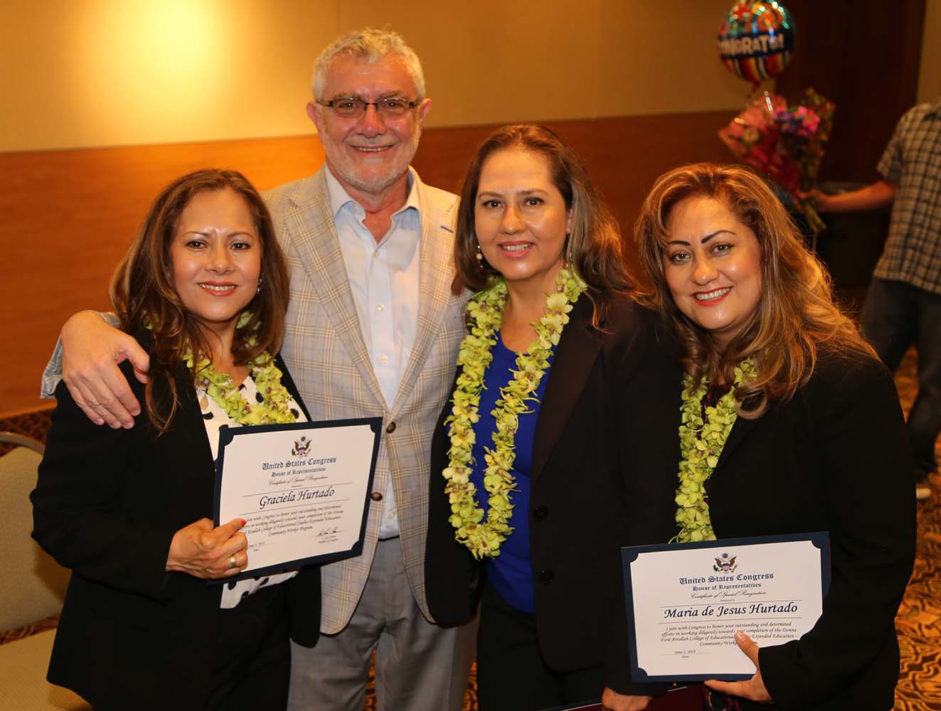 Padres Graduates and Chapman President Daniele Struppa