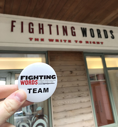 Fighting Word in Dublin Ireland