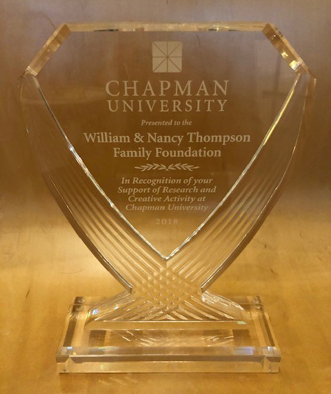 Thompson Family Foundation 2018 Award