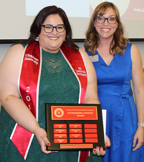 Alisa Driscoll '19 and Dr. Whitney McIntyre Miller