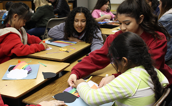 Arts and crafts workshop at Higher Ground
